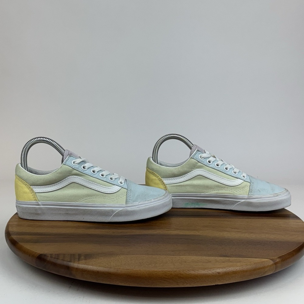 Womens Vans Old Skool Pastel Color‎ Block Skateboarding Sneakers Shoes Size 6 M